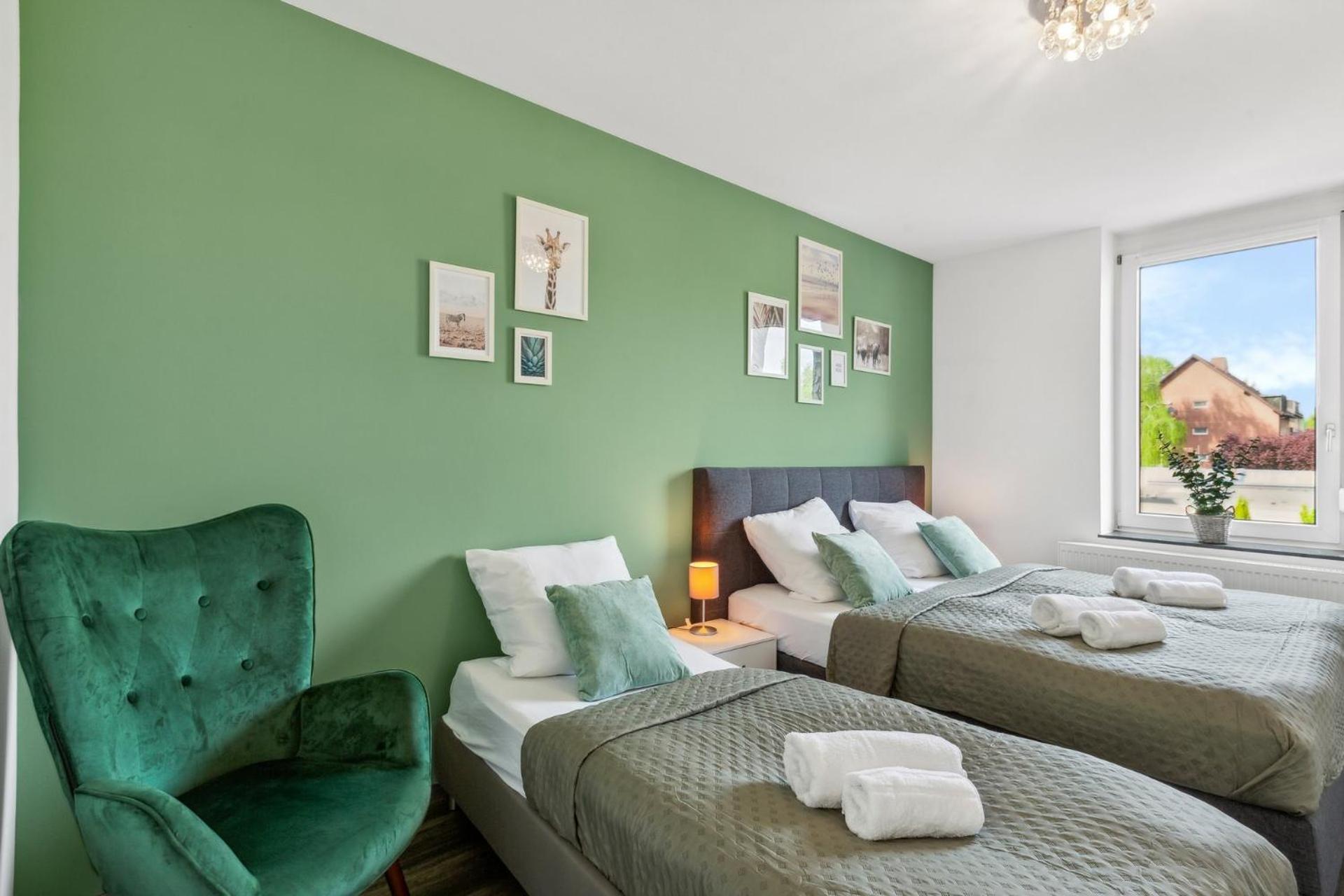 Apartmán Elegant & Bright ~ Near Schalke 04 ~ Office ~ Free Parking! Gelsenkirchen Exteriér fotografie